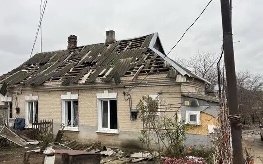 Russians attack Stepnohirsk in Zaporizhzhia: several houses damaged. PHOTO