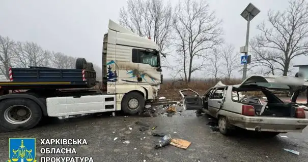 ДТП з двома загиблими на Харківщині: правоохоронці взяли під варту водія вантажівки