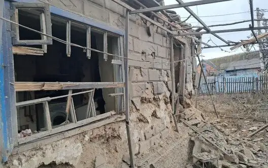 As result of Russian attacks on Nikopol district, person was wounded, 11 private houses, enterprise, gas pipeline and power line were damaged. PHOTOS