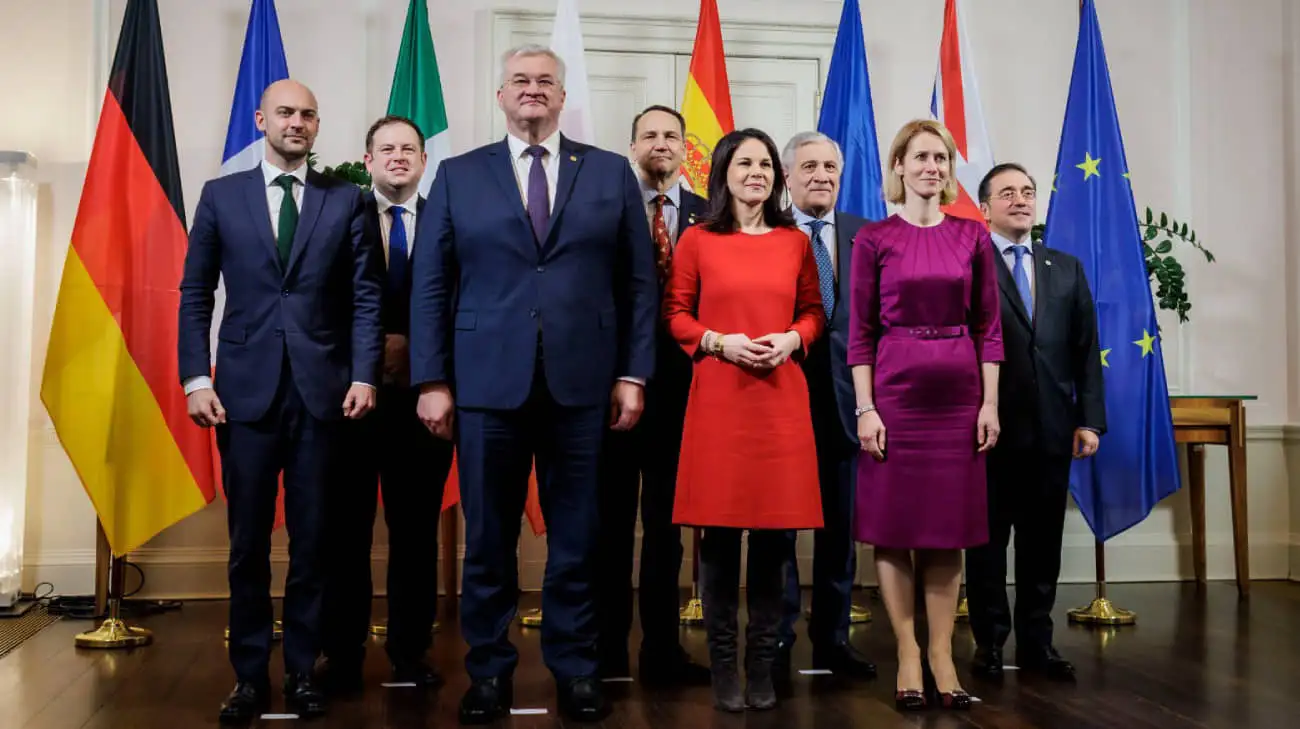 Six European foreign ministers pledge increased aid: Ukraine must win