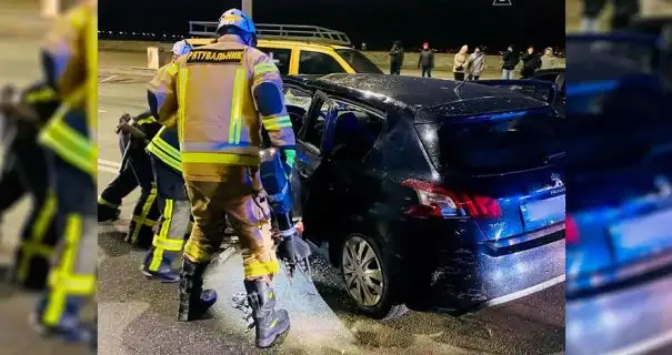 В Днепре произошло тройное ДТП: погиб мужчина, есть пострадавшие