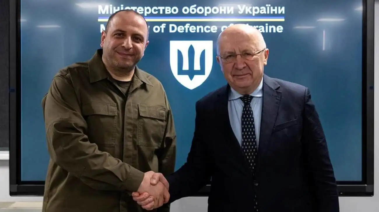 Ukraine's defence minister discusses strategic reserve brigades training with EU Defence commissioner