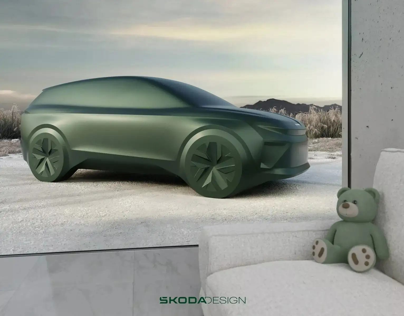 Skoda готовит нового собрата Volkswagen ID.4: первые подробности и изображения