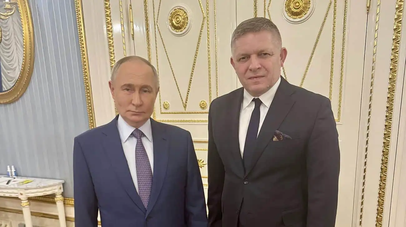 Slovak PM says he met with Putin because of Zelenskyy's opposition to Russian gas transit through Ukraine