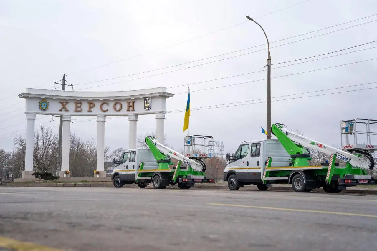 Part of Kherson may be cut off from power due to Russian shelling