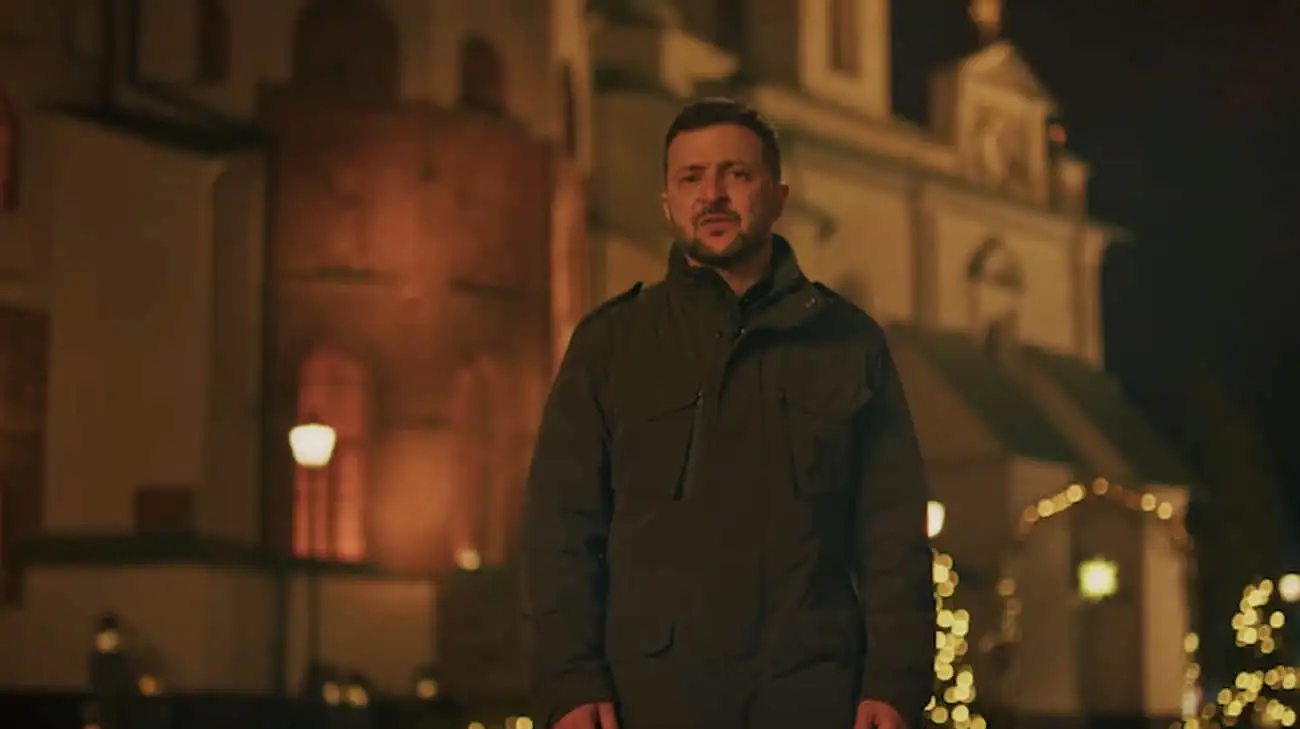 Zelenskyy recalls Pokrovsk and Putin's yearning for "excitement" in Christmas greetings – video