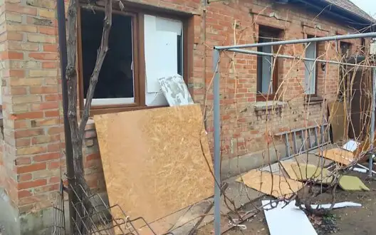 Occupiers attacked Nikopol district with kamikaze drones and artillery: Houses, infrastructure and power lines damaged. PHOTOS