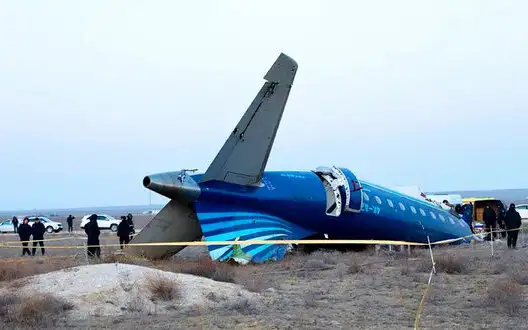 Russian missile causes crash of Azerbaijan Airlines plane in Kazakhstan - Euronews