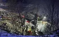 У Норвегії автобус з десятками пасажирів частково занурився в озеро