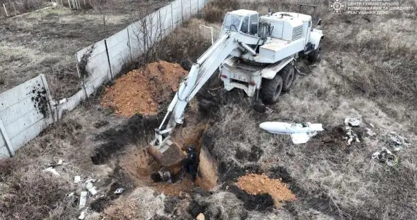 В Харькове обезвредили российскую ракету Х-59, которая не разорвалась