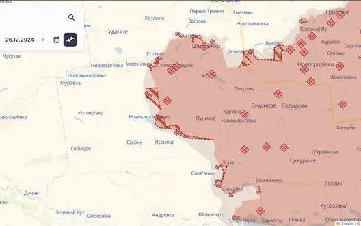 Enemy occupied Ukrainka and advanced near 7 settlements in Donetsk region - DeepState. MAP