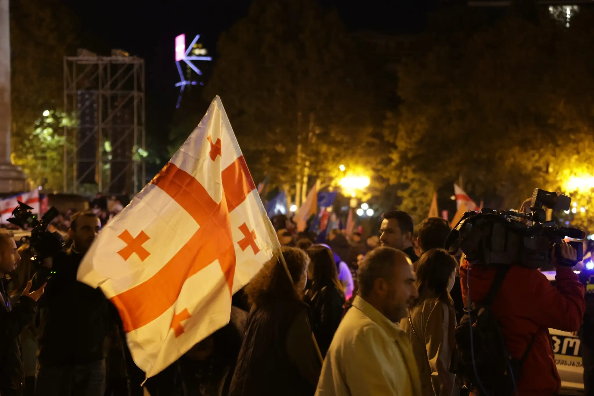 У Грузії почалася нова масштабна акція протесту — відео