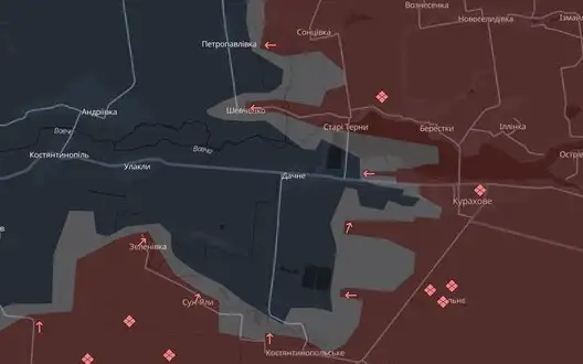 Enemy advances in Kurakhove and its southern outskirts, as well as in 5 settlements of Donetsk region - DeepState. MAP