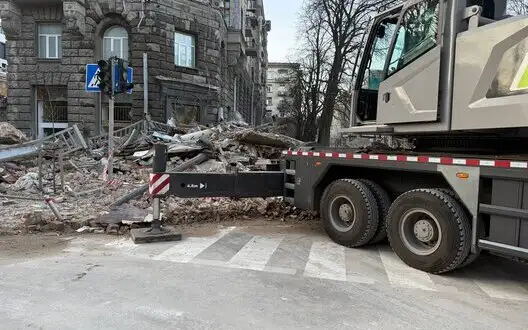 Elimination of consequences of Russian "Shahed" attack continuing in Kyiv for second day. VIDEO+PHOTOS