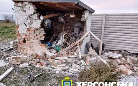 Day in Kherson region: enemy attacked critical and social infrastructure and residential areas. In morning, they shelled Zelenivka. PHOTO