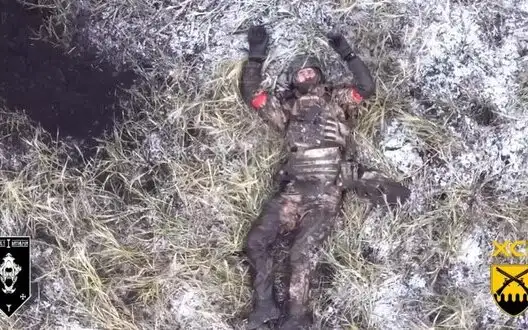 Russian soldier begs in vain for mercy from Ukrainian drone in field in Kursk region. VIDEO