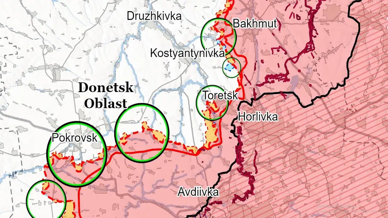 Аналітики ISW припустили, як війська РФ можуть використати просування в Торецьку