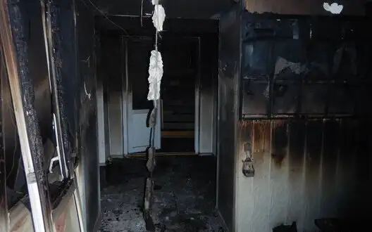 18-year-old boy sets fire to district court in Mykolaiv - police. PHOTOS