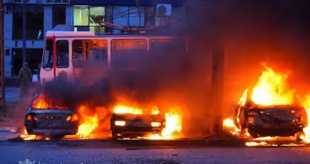 В Запорожье количество погибших возросло до 13: видео момента удара