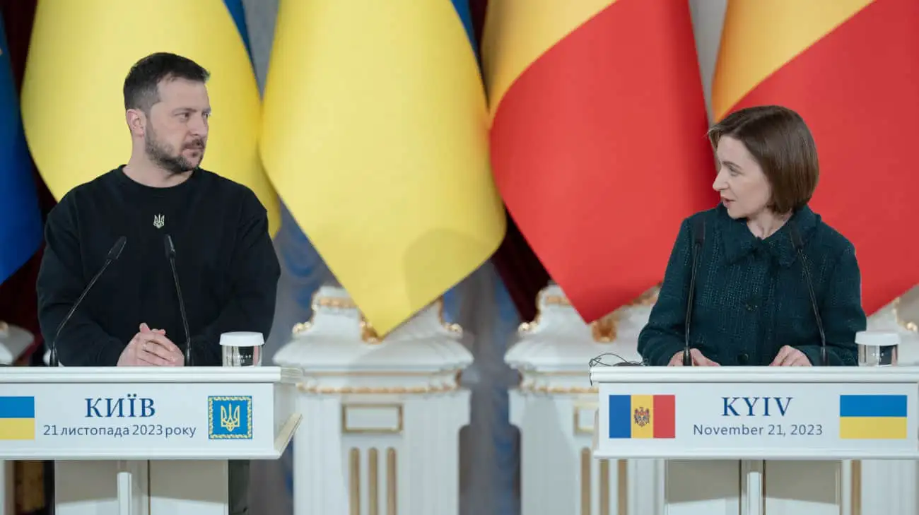 Zelenskyy agrees with Moldovan President Sandu to jointly address energy crisis in Transnistria