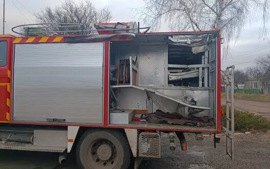 Occupiers attacked rescuers in Huliaipole, Zaporizhzhia. PHOTO