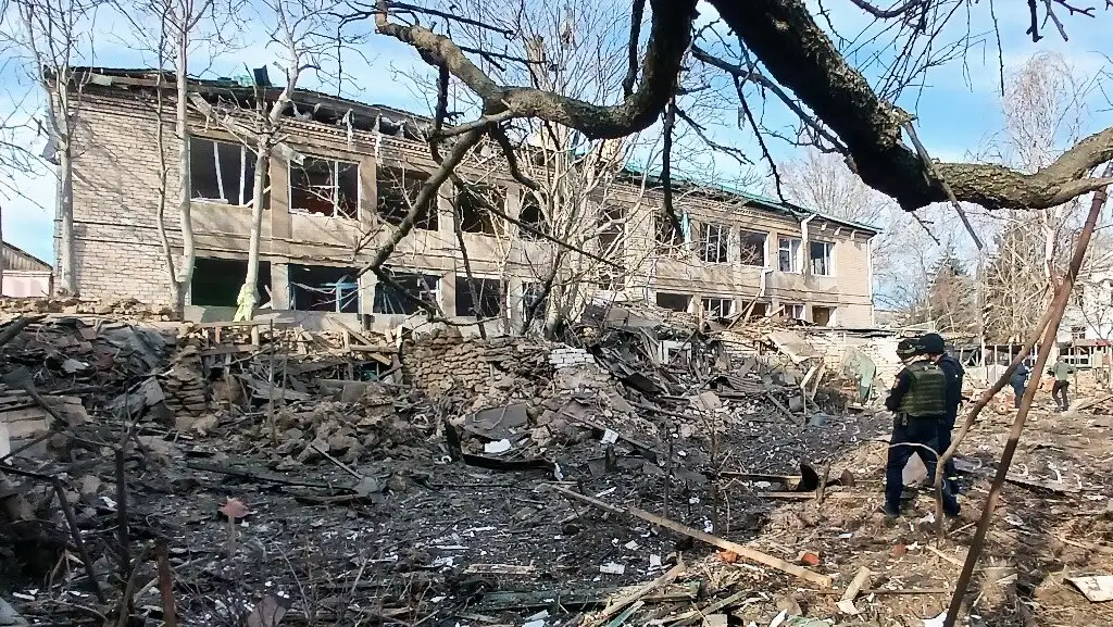 Russian airstrikes on Kherson. The number of casualties has increased