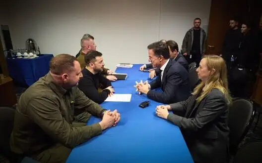 Zelenskyy and Rutte discussed strengthening air defense and involving NATO countries in purchasing Ukrainian weapons according to "Danish model". VIDEO