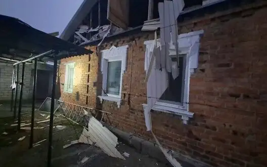 Occupiers attacked Nikopol district with kamikaze drones and artillery: houses and greenhouse damaged. PHOTOS