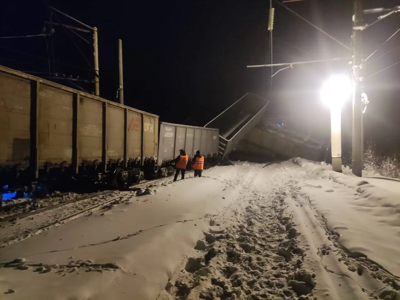 Over 20 train cars derailed in Russia's Buryatia — photo