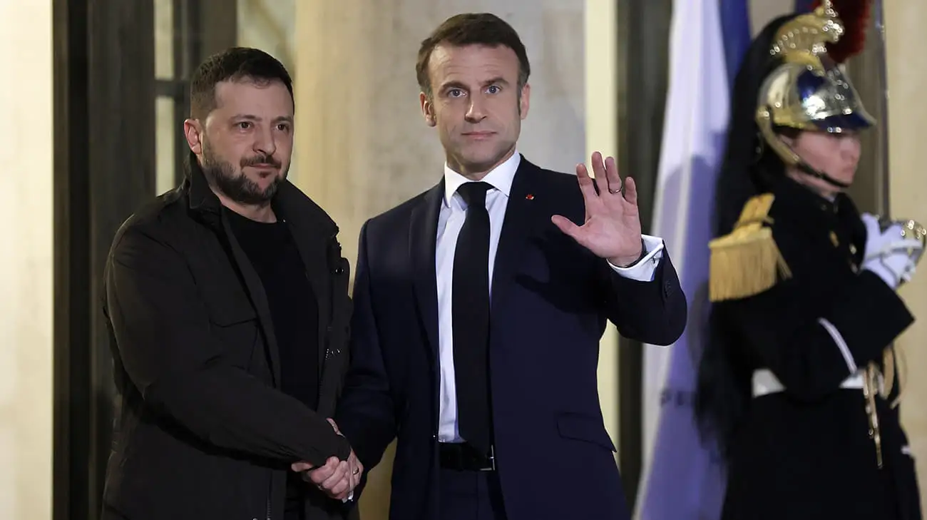 Zelenskyy and Macron discuss "practical steps" for deployment of foreign forces in Ukraine