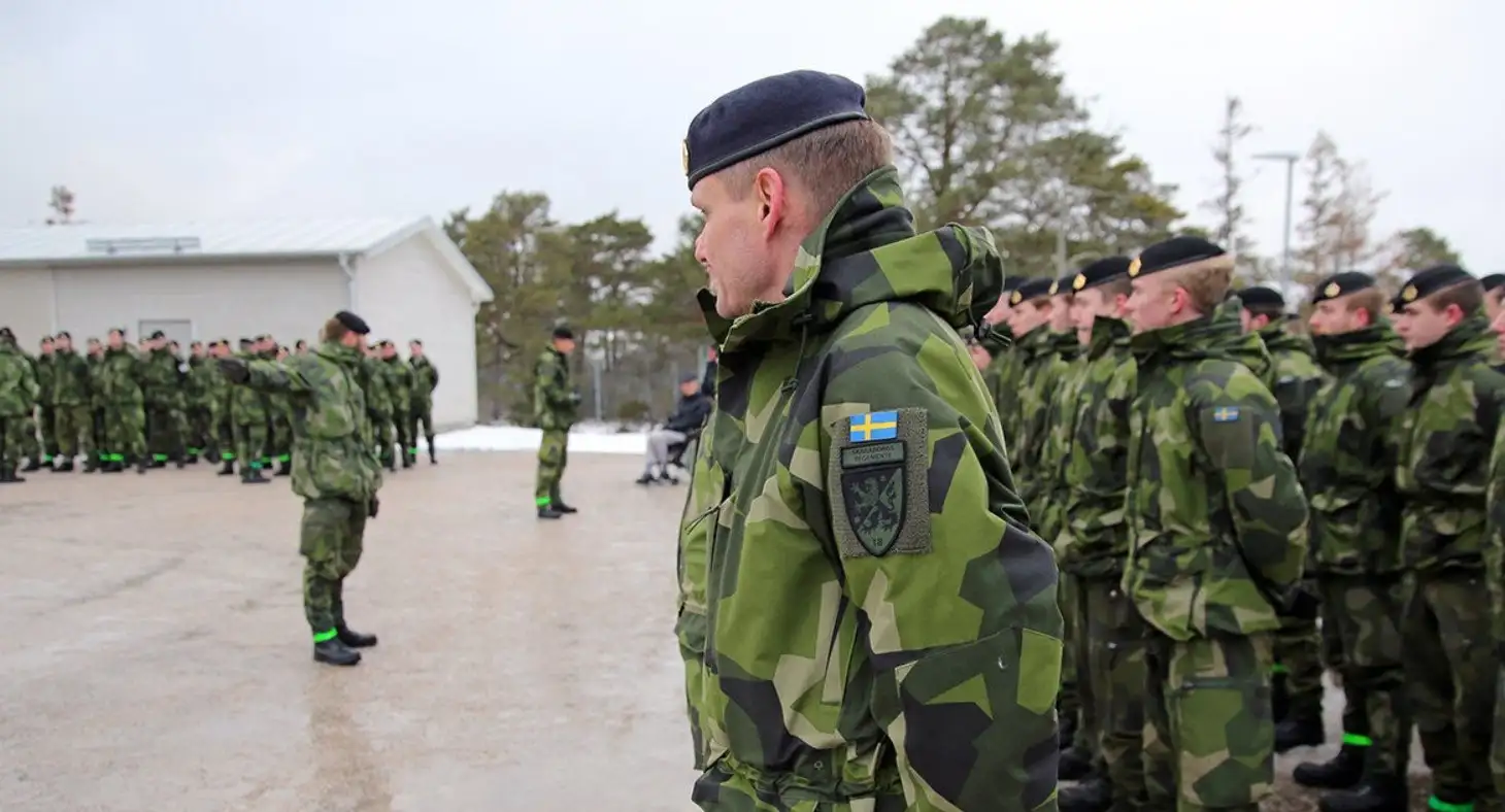 Sweden's first NATO mission takes place on the border with Russia