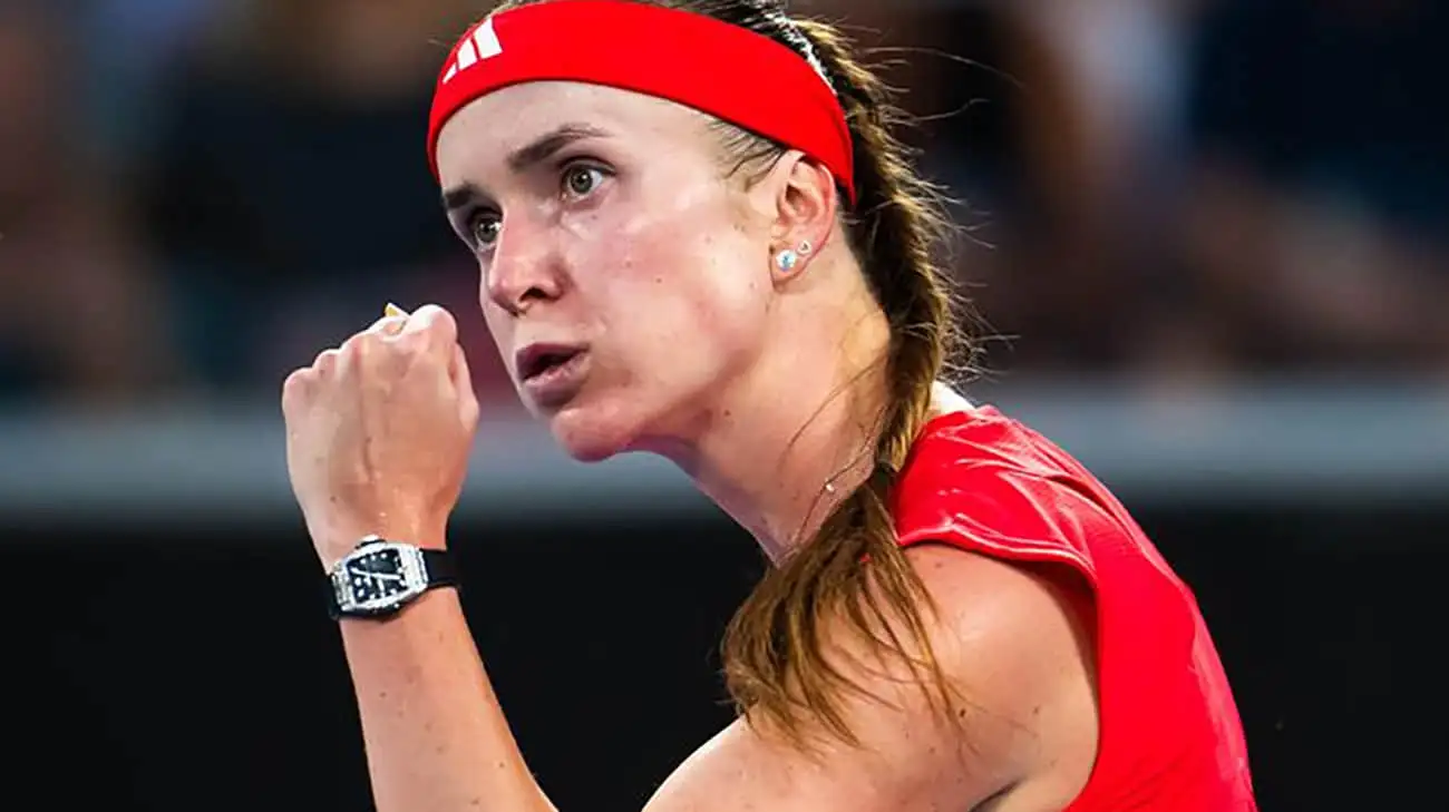 Ukrainian tennis player Svitolina achieves anniversary victory over rivals from world top 10