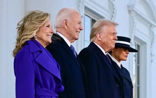 Trump’s inauguration has begun in United States: he has arrived at White House. PHOTOS