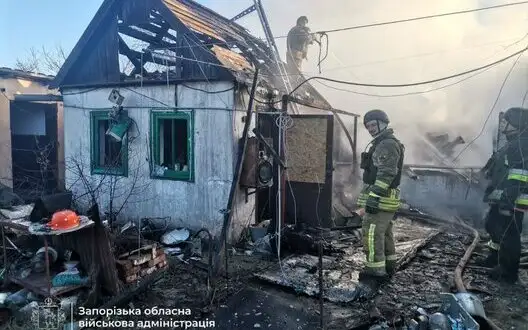 Occupiers attacked 12 settlements in Zaporizhzhia region, wounding man