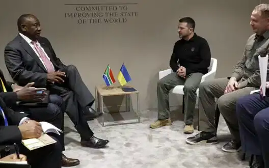 Zelenskyy proposes to Ramaphosa that South Africa take part in treatment of wounded Ukrainians. VIDEO