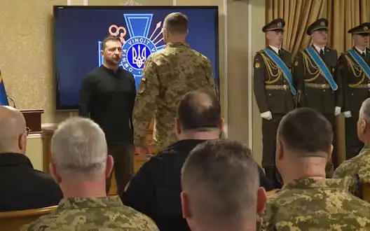 Zelenskyy congratulated employees of Foreign Intelligence Service: We need more destruction of Russian military targets. VIDEO