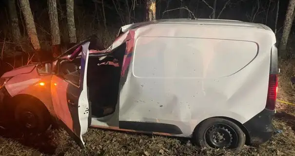 На Харківщині автомобіль влетів у дерево: водій загинув