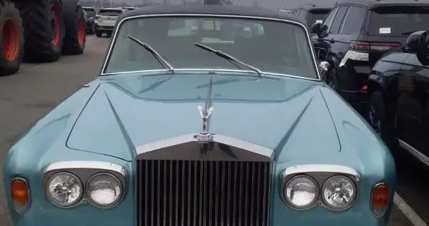 В Україну незаконно завезли Rolls-Royce 1976 року випуску