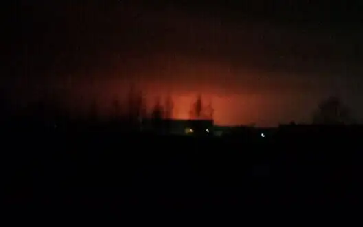 Drones attacked Bryansk region, fire broke out at oil pumping station of Druzhba pipeline. VIDEO