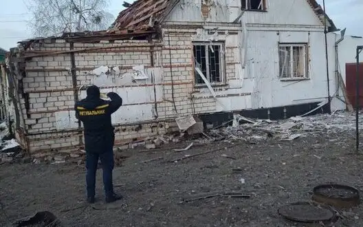 Enemy attacked Zhytomyr region: houses in two settlements of region were damaged. PHOTO