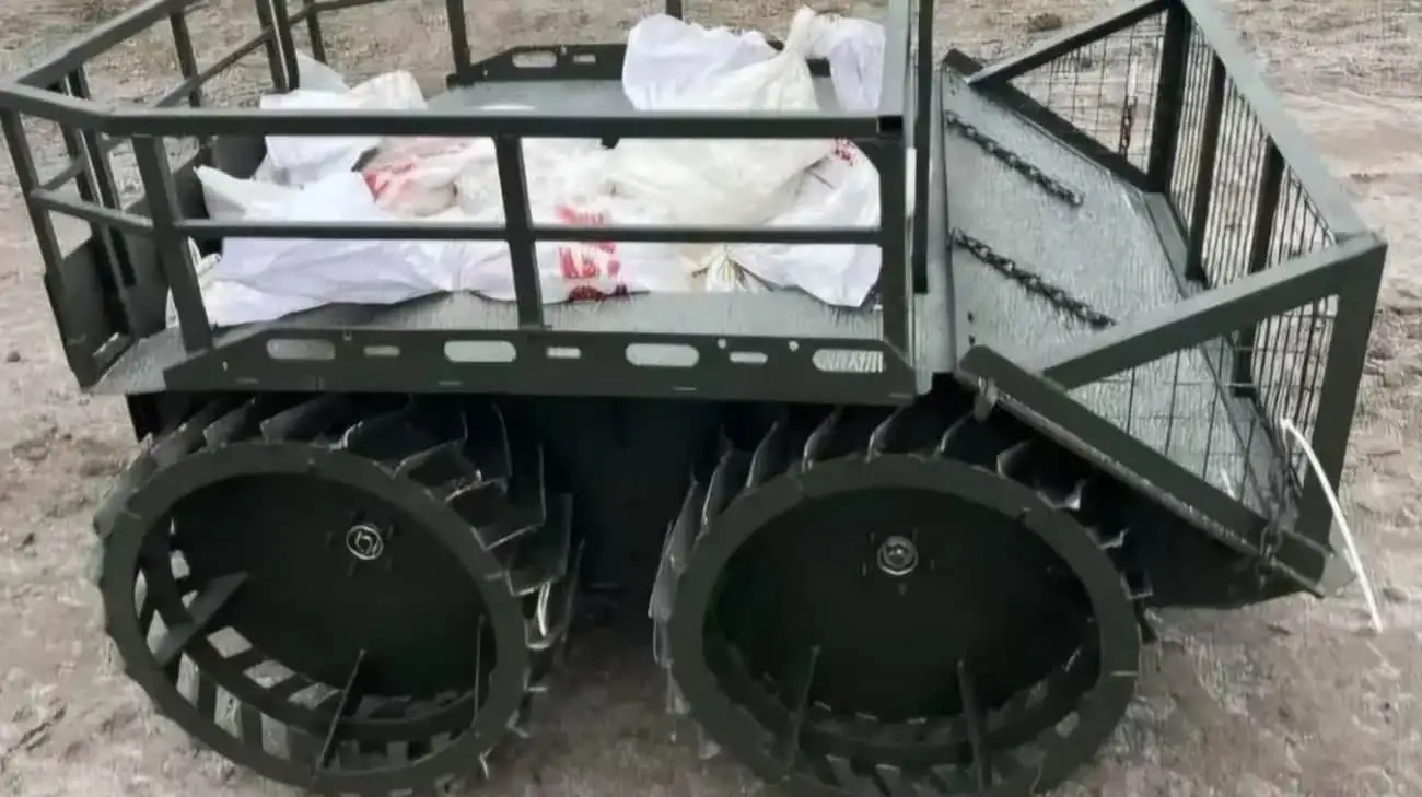 Logistics robot approved for use in Ukraine's Armed Forces