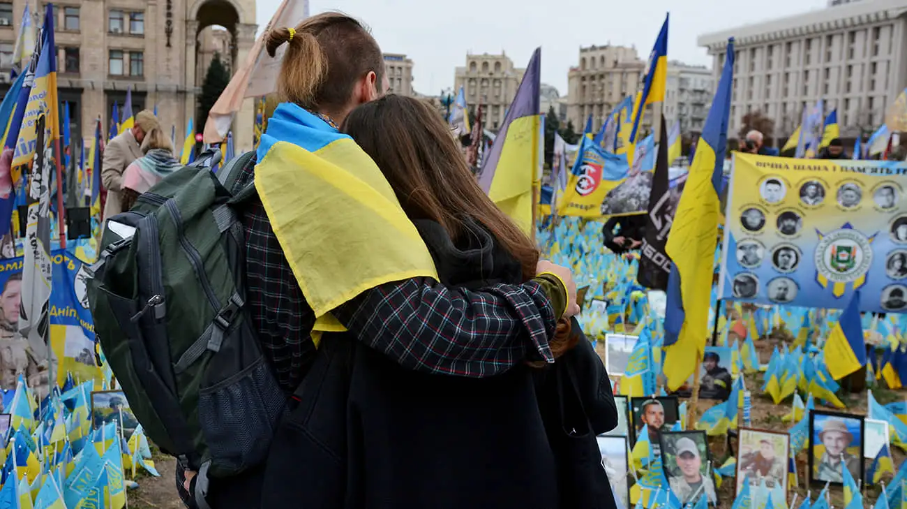 В Киеве ввели объявление минуты молчания в общественном транспорте