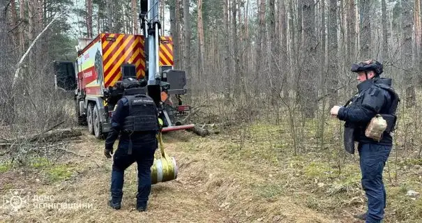 На Черниговщине обезвредили боевую часть ракеты