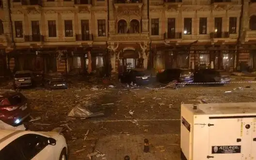 Ruscists launched missile strike on historic city center of Odesa