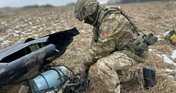 На Чернігівщині знешкодили бойову частину ворожого дрона, яка не вибухнула