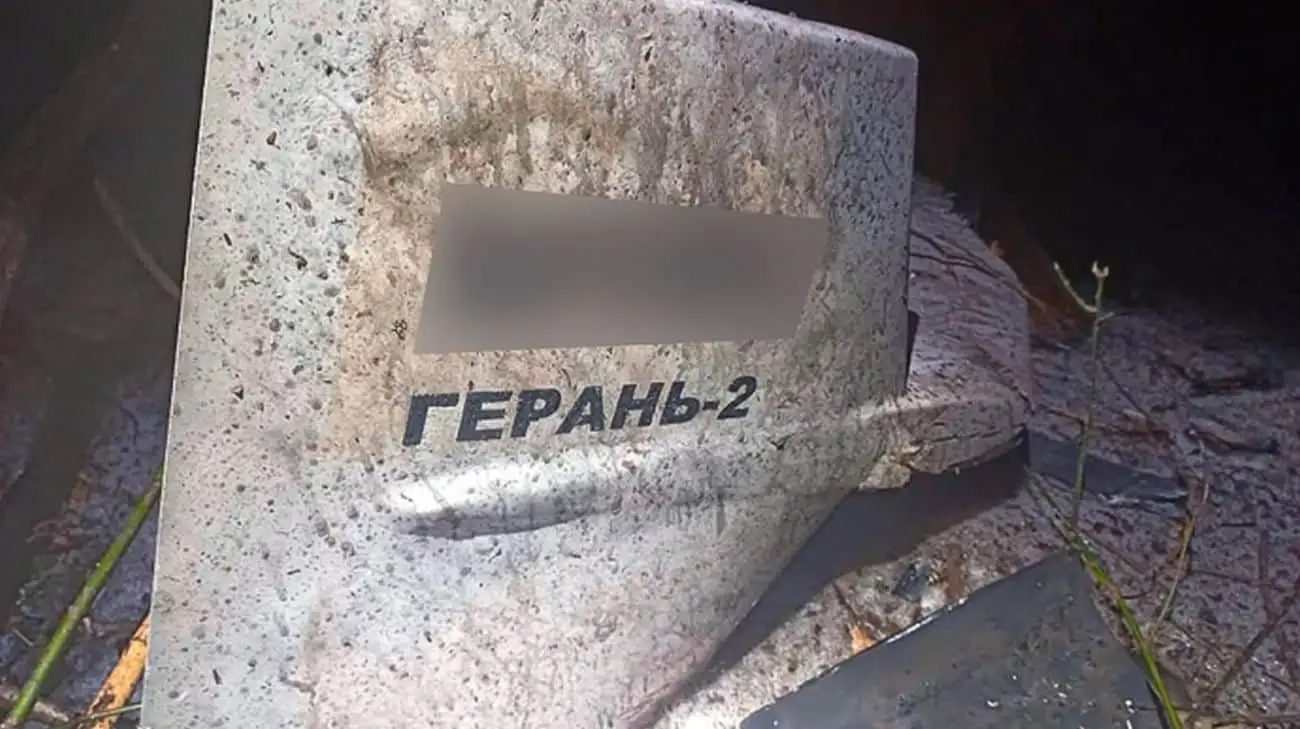 Geran drone debris found in Romania after overnight Russian attack on Ukraine