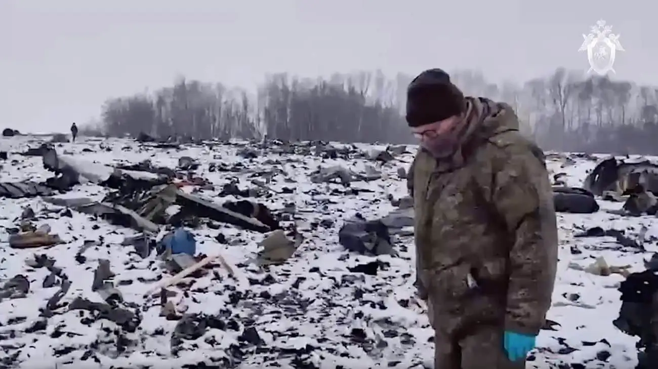 Majority of remains believed to be Ukrainian POWs killed in IL-76 crash match relatives' DNA