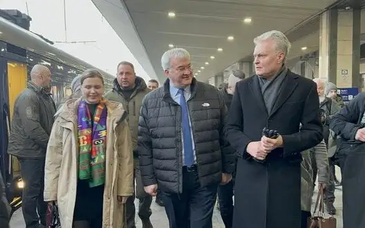 Leaders of Estonia, Latvia, Lithuania, Spain and Canada arrived in Kyiv (updated). VIDEO