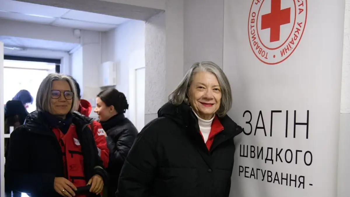 IFRC President Forbes: International Federation continues to support the Ukrainians