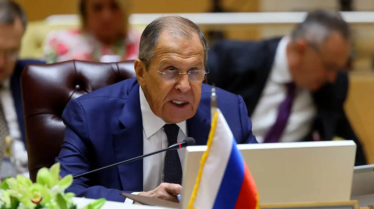 Russia's foreign minister sets conditions for ending war in Ukraine